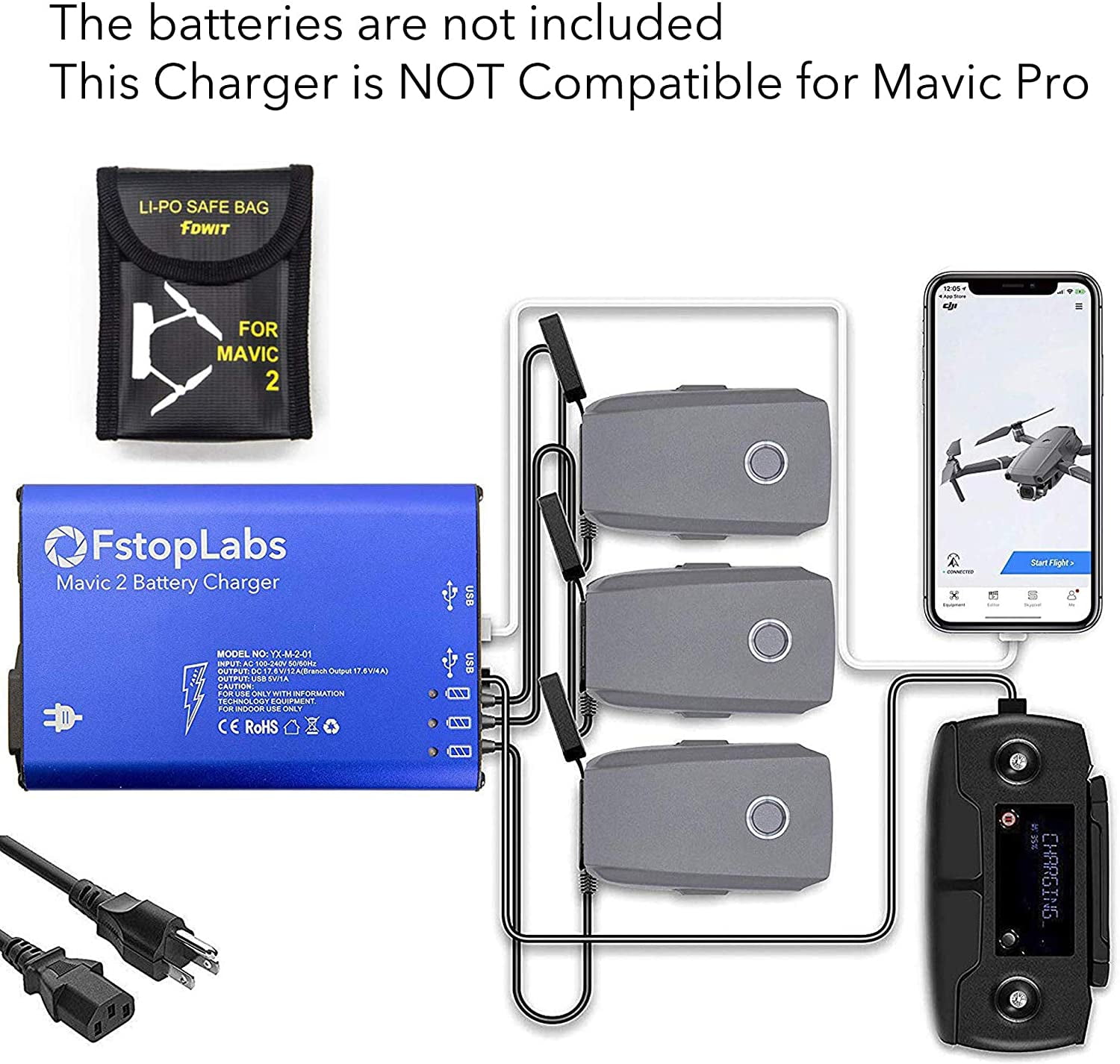 mavic pro battery care