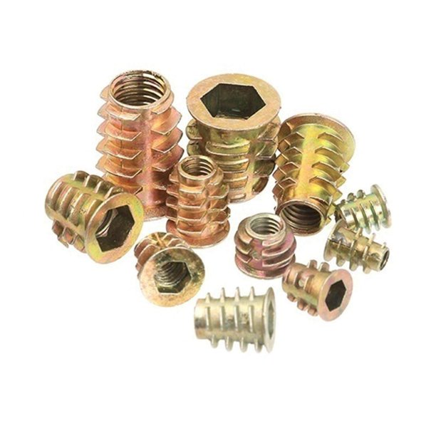 Baohd 230 Pieces Threaded Insert Nuts Threaded Insert Assortment Kit