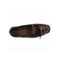 thumbnail image 2 of Womens Donald J Pliner Lacey Square Toe Loafers, Natural Black Leopard, 2 of 5