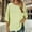 Green, variant on Women’s Capris Sleeve T-Shirt Loose Round Neck Pullover Tops Summer Casual Comfy Tees