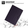 thumbnail image 5 of Dteck Folio Case for Lenovo Tab M10 10.1 inch (TB-X605F, TB-X505F), Slim Fit Book Cover Design Multi-Angle Stand PU Leather Case Cover, Purple, 5 of 5
