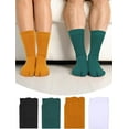 thumbnail image 7 of Kiibsot 4 Pack Flip Flop Socks Split Toe Socks Japanese Tabi Socks for Men Women, 7 of 7
