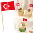 thumbnail image 1 of Country Flag Toothpicks | Cake And Burger Decorative Sticks | Flags For Themed Meals, 1 of 5
