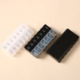 thumbnail image 5 of YAOMOBB Capsule Holder Weekly Tablet Organizer Double Rows 14 Grids Sealed Lid 7 Days Home Supply, 5 of 5