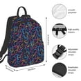 thumbnail image 2 of Balery Multicolor Bowling Mochila Ligera para Hombres y Mujeres – Resistente y Impermeable, Ideal para la Escuela, el Trabajo, los Viajes y el Uso Diario, 2 of 7