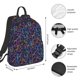 thumbnail image 2 of Balery Multicolor Bowling Mochila Ligera para Hombres y Mujeres – Resistente y Impermeable, Ideal para la Escuela, el Trabajo, los Viajes y el Uso Diario, 2 of 7