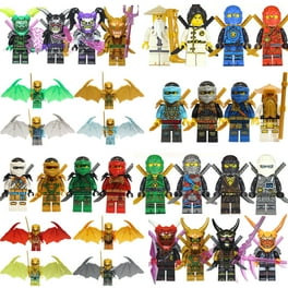 14 Pcs Mini Ninja Action Figures Sets with Ninja Luxury Weapons Building Blocks Sets Ninja Toys for Boys 6 Years Old and Girls Collection Walmart