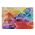 thumbnail image 1 of Floral Cutting Board, Vibrant Colors Abstract Creative Watercolor Style Flower Pattern Design, Decorative Tempered Glass Cutting and Serving Board, Large Size, Multicolor, by Ambesonne, 1 of 1