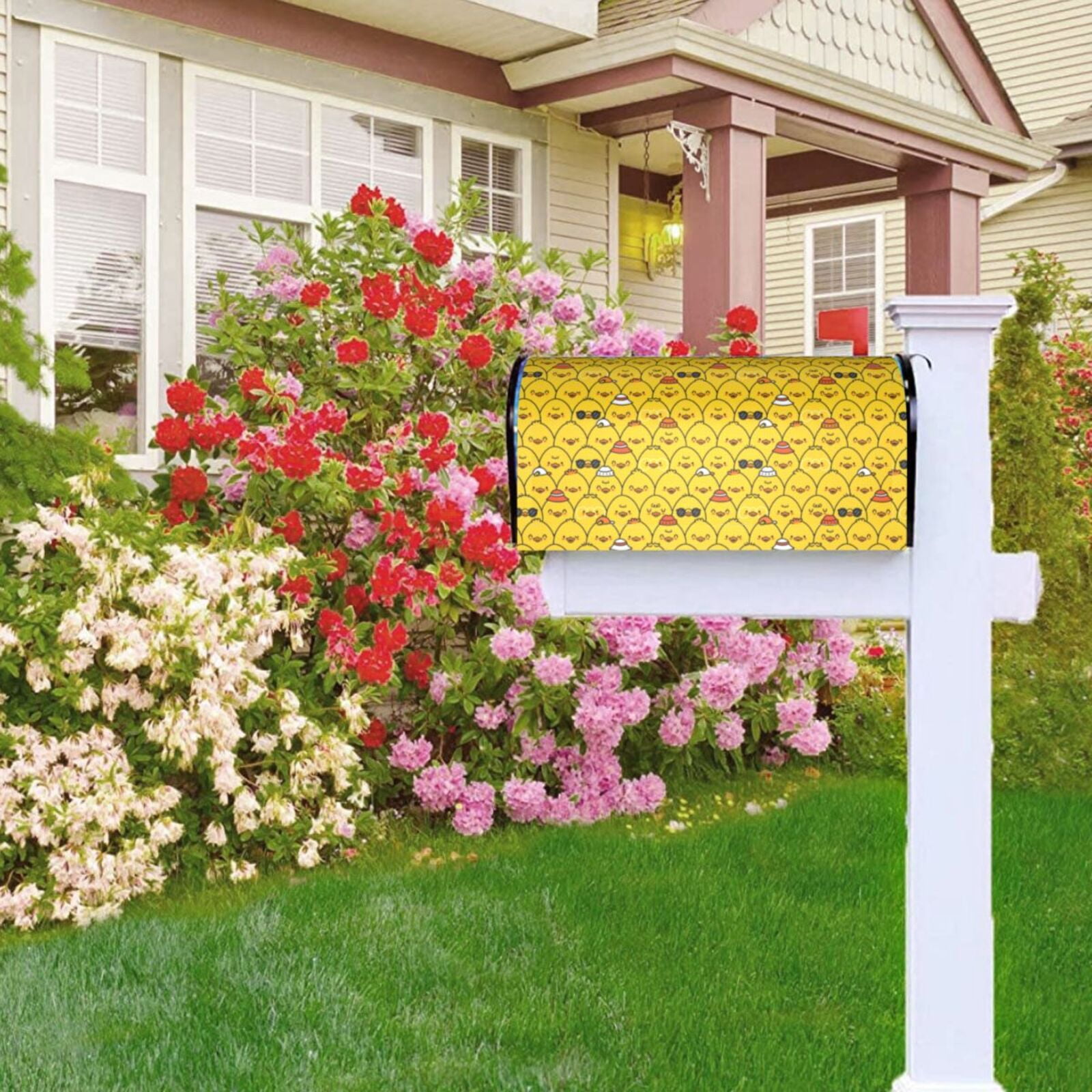 Kdxio Magnetic Mailbox Cover 21x18 in Mailbox Cover Outdoor Decoration Holiday Mailbox Covers for Home Garden Yard-21x18 in