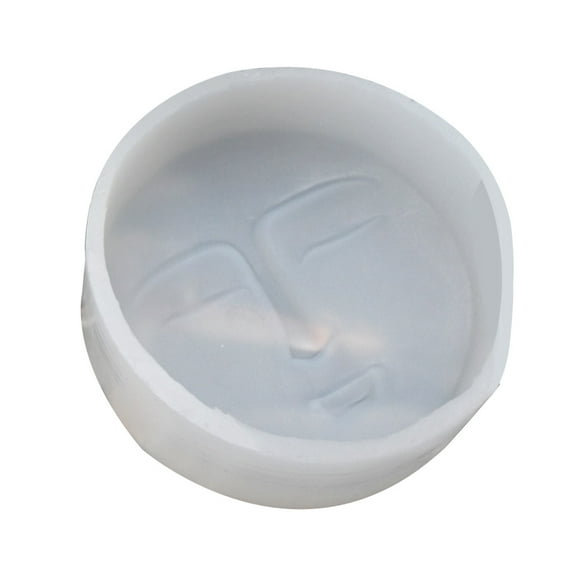 YROHGKPN Non-Stick Silicone Mold for Sun Moon Face Craft Art Candle Mold DIY Handmade Soap Clay Mould Cake Chocolate Decorating Tool