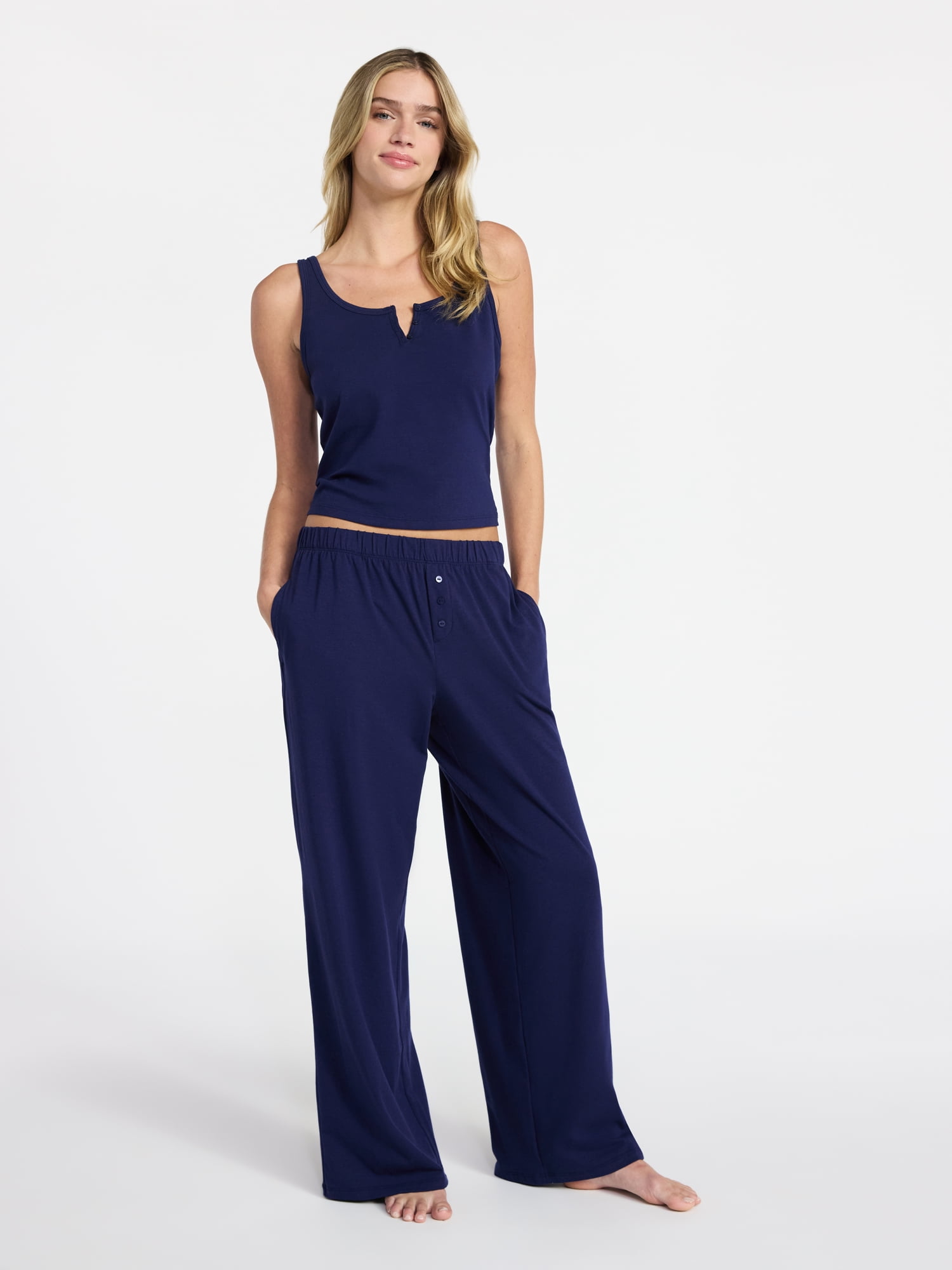 No Boundaries Cloud Core Sleepwear Pants, 30'' Inseam, Women’s XXS-3X