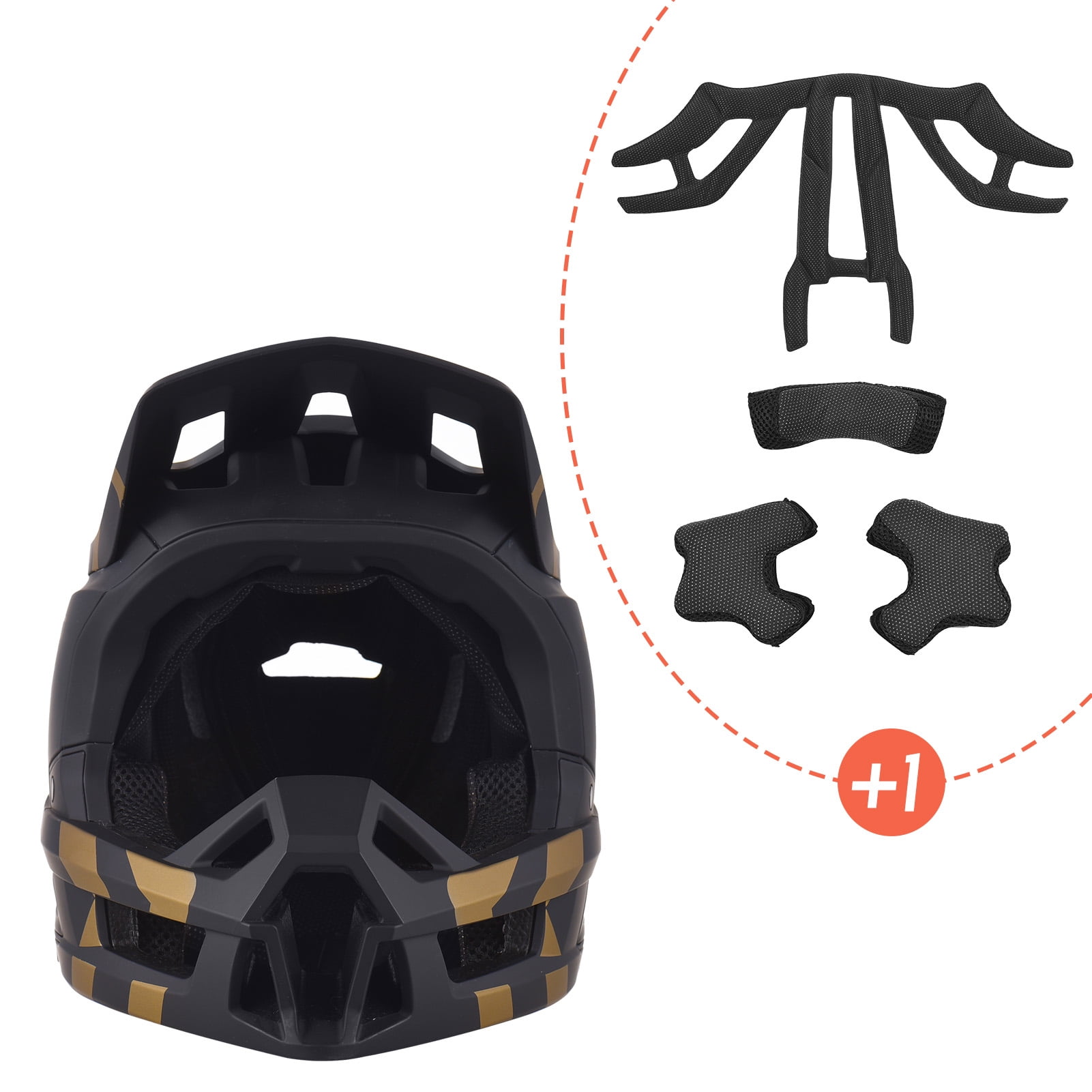 Full Full Face Mountain Bike Helmet Ventilation Lightweight Helmet