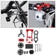 thumbnail image 5 of Soporte para manillar de bicicleta Baoblaze con adaptadores para ordenadores de ciclismo rojo, 5 of 8