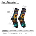 thumbnail image 2 of Fuzoiu Mandala Colorful Print Athletic Crew Socks for Men & Women,Casual Crew Socks,Above Ankle Crew Socks for Business, Casual, 2 of 6