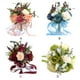 thumbnail image 5 of Ramo de flores artificiales Injueey para boda hogar interior exterior Verde, 5 of 6