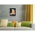 thumbnail image 4 of Platinum Blonde in Lingerie - Vintage Pin Up Girl Print by Bill Randall c.1950s - Fine Art Rolled Canvas Print (Unframed) 20in x 26in, 4 of 4