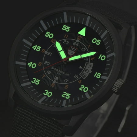 

T#2536，Military Mens Quartz Army Watch Black Dial Date Luxury Sport Wrist Watch，I#2536 DS4