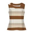 thumbnail image 5 of UPPADA Womens Summer Tank Tops Casual Sleeveless Eyelet Tops Button Neck Loose Fit Summer Blouse for Ladies Everyday Tanks Outfit and Layering,multicolor tank tops M, 5 of 7