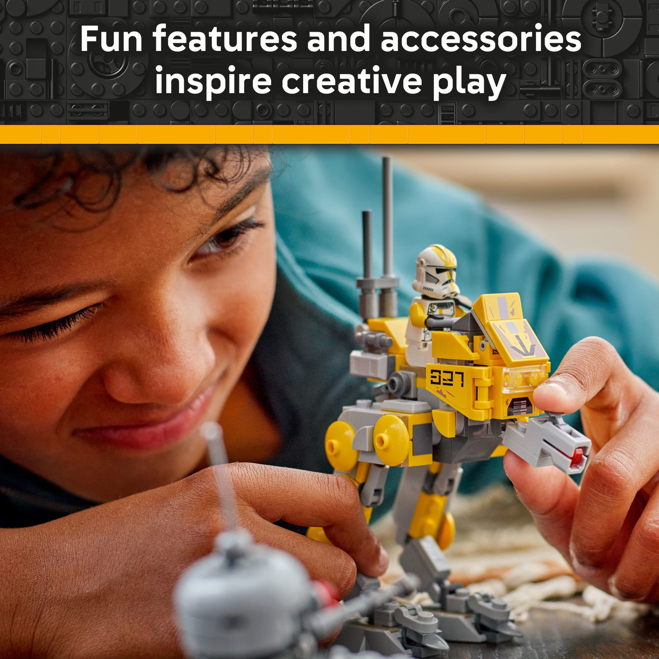 LEGO Star Wars Pack de Batalla de los Soldados Clon del 327º Cuerpo Estelar - Juguete de Construcción para Juego de Imaginación para Niños y Niñas, Mayores de 7 Años - Regalo de Cumpleaños - Kit de Modelo Coleccionable y Decoración de Habitación Infantil - 75431 5