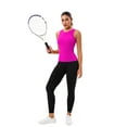thumbnail image 3 of Charmo Ribbed Seamless Tank Top for Womens High Neck Tops Built in Bra, 3 of 6