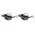 thumbnail image 4 of Yuarrent Ciclismo Gafas de sol Hombres Mujeres Adultos Niños Gafas resistentes a la intemperie Gafas Gris oscuro 2Conjunto, 4 of 6