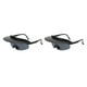 thumbnail image 4 of Toystoory Ciclismo Gafas de sol Niños adultos Gafas a prueba de viento Gafas impermeables Gafas Gris oscuro 2Conjunto, 4 of 6