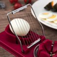 thumbnail image 4 of White Stainless Steel Egg Cutter Multifunctional Fruit Slicer Petal-sh, 4 of 5