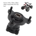 thumbnail image 3 of Conjunto de cubo de llanta de rueda delantera cubo de rueda de disco de freno 17 mm 20 mm Aleación de acero resistente Instalación simple para bicicleta ATV Quad Go Kart de 110 ANGGREK Otros, 3 of 8