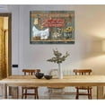 thumbnail image 3 of Farmhouse Country Chicken Canvas Wall Art Rustic Farm Hen Hatching Chicks Barn Animal Painting Picture Wall Decor Inspirational Quotes Flower Poster Prints for Kitchen Dining Room Decoration, 3 of 6