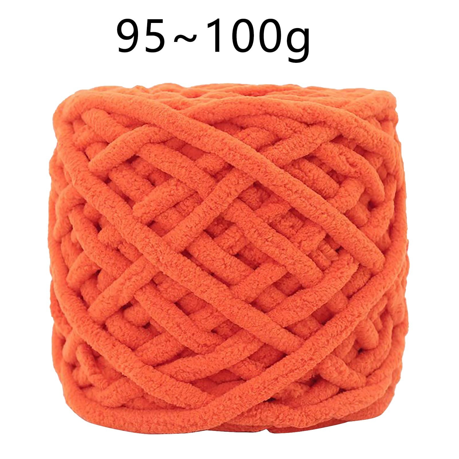 CMrtew Chunky Yarn for Hand Knitting Soft Jumbo Bulky Fluffy Yarn Yarn Acrylic Bulky Washable Hand Knitting Yarn for DIY Blanket Sweater for Crocheting Blanket Scarf DIY Bulky Yarn