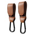 thumbnail image 5 of Baby Stroller Hook Fashion PU Leather Adjustable Pram Hook Cart Organizer Diaper Bag Hanger Children Boy Girl Travel Accessories, 5 of 5