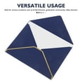 thumbnail image 3 of unbranded 50Ud Sobres Azul Oscuro Con Borde Dorado Para Invitaciones De Y Eventos, 3 of 6