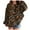 Coffee, variant on BOBOGOJP Girls Camo Hoodie Toddler Oversized Hooded Sweatshirt Camouflage Casual Pullover Tops with Pockets Army Green,Size 2-3 Years