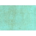 thumbnail image 1 of Ahgly Company Indoor Rectangle Abstract Light Blue Modern Area Rugs, 6' x 9', 1 of 4