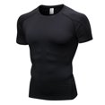 thumbnail image 1 of LANBAOSI Running Tops for Men Short Sleeve Sports T-Shirts Male Fitness Athletic Base Layers Compression Top Quick Dry Clothing for Gym Size Medium, 1 of 4