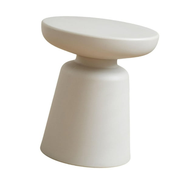 Mesa auxiliar pequeña Strade Fareast Limited polietileno gris 39,5 cm x 44 cm