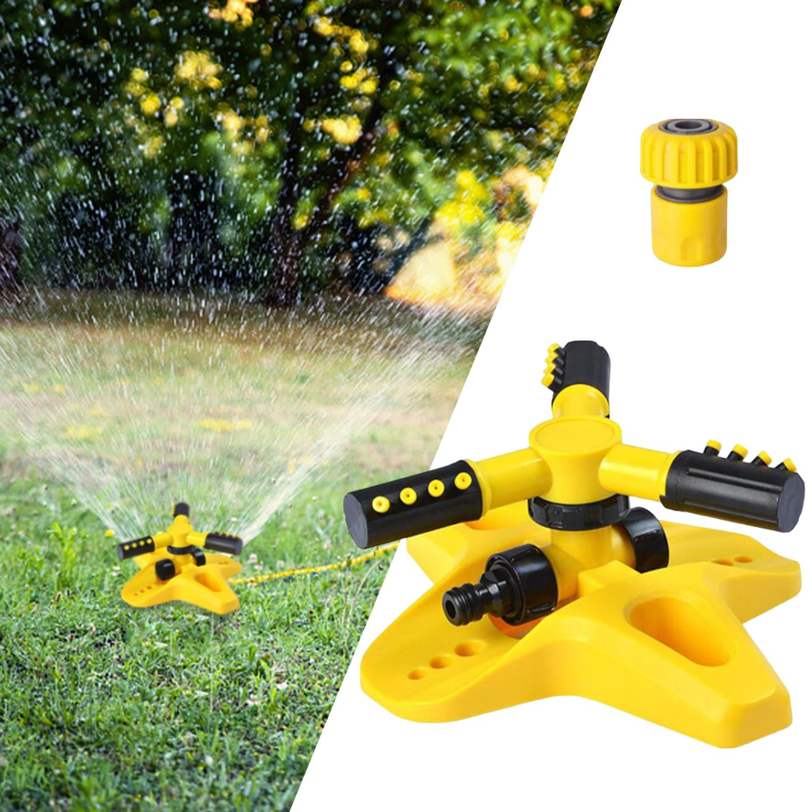 Oscillating Water Sprayer Adjustable Rotating Irrigation Sprinkler Easy