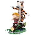 thumbnail image 5 of MOC Calvin and Hobbes Building Blocks Set – Iconic Comic Strip Characters, Jumping Tiger Scene, Major-Compatible Collectible Toy, 5 of 5