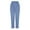 Blue, variant on ALLLIST Pants for Ladies Elastic Waist Plus Size Knit Pants Blue Solid Knit Pants for Ladie