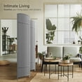 thumbnail image 4 of Sorbus 4 Panel Room Divider Tall Privacy Partition Screen Extra Wide Double Hinged Mesh Hand-Woven Folding Wall Divider - 6ft, 4 of 6