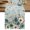 Blue-Green, variant on Teal Cream Tulips Table Runner 36 Inches Long, Kitchen Dining Table Decoration, Farmhouse Floral Botanical Coffee Tablerunner Dress Scarves Farmhouse Décor for Party, Holiday, 13 x 36