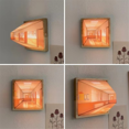 thumbnail image 5 of 3D Stereoscopic Visual Wall Lamp Bedside Decorative Lamps Scene 3D Effect Color Changing DIY Wall Lamps A, 5 of 5