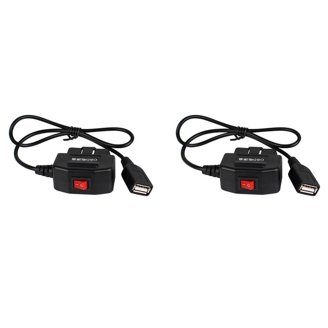 Dash Cam Hardwire Kit, USB C 3-Wire Dashcam Hardwire Kit 24h Parking Mode  Dash Camera Charger Power Cord 11.5ft 12-24V to 5V/1-3A Low Voltage  Protection with Fuse Tap for Dashcam, GPS, Radar (