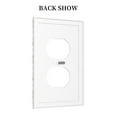thumbnail image 2 of Balery Gold Snowflake for Duplex Wall Plates Kit, Electrical Outlet Covers, Standard Size 1-Gang 5.0" x3.0", Electric Receptacle Plug Covers-Style S, 2 of 6