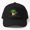 Black, variant on Microgreens Big Flavor Baseball Cap, Small Greens Food Statement Graphic Design, Classic Hat