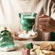 thumbnail image 4 of Bonita taza de café navideña, taza de té, taza de leche, vasos con aislamiento de doble pared, taza de espresso, regalo de Navidad para mujeres, hombres, niños, oficina y uso personal., 4 of 5