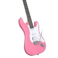 thumbnail image 4 of H-S-S Pickup Electric Guitar Kit with 5W AMP Bag Guitar Strap Strings Rose Red, 4 of 11
