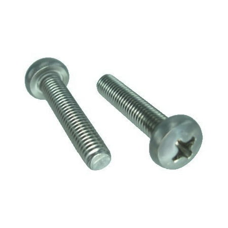 

3 mm X 0.50-Pitch X 20 mm Stainless Steel Pan Head Phillips Metric Machine Screws (Pack of 12)