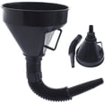 thumbnail image 1 of Embudo de combustible bucal con asa, embudos de plástico grandes Embudo de filtro de gasolina para automóvil Caño flexible para embudo de repostaje de agua Herramientas de emergencia JM JM JM, 1 of 5