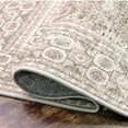 thumbnail image 4 of Area Rugs for Living Room 2'x 3' Machine Washable Vintage Print Large Throw Non Slip Bedroom Rugs, Brown, 4 of 6